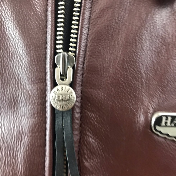 Harley Davidson 95th ANNIVERSARY Black & Brown Lea - Picture 8 of 10